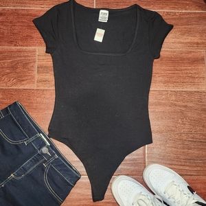 Pink VS Thong Bodysuit